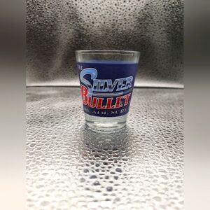 The Silver Bullet Shot Glass